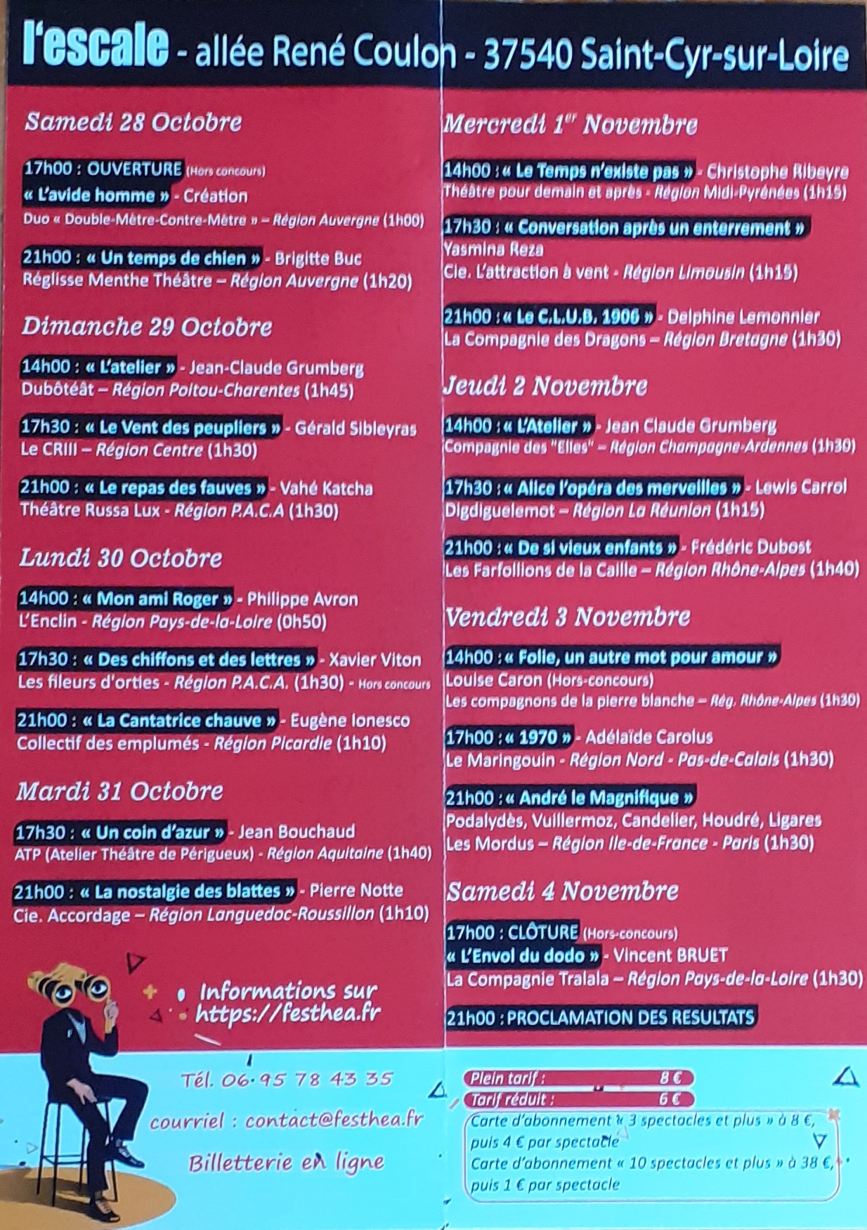 programme fésthéa